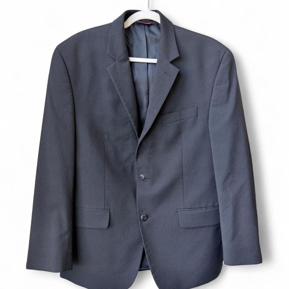 Izod Men's Grey Tailored Suit Jacket
